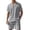Light Gray, variant on COOFANDY Men Guayabera Shirt Sets Casual Button-Down Short Sleeve Vacation Outfit