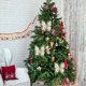 thumbnail image 5 of pstuiky Mariposas navideñas artificiales para decorar el árbol de Navidad, con clip y purpurina. Ideales para bodas, cumpleaños y fiestas., 5 of 6