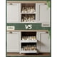 thumbnail image 4 of 2-piezas Organizador Deslizable Cocina, Organizador de Cocina con 3 Rieles Adhesivo, Cajones Organizadores para Alacena, Anchura Ajustable 32CM-52CM, Para uso en cocinas, armarios, baños, etc., 4 of 7