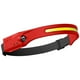 thumbnail image 2 of Linterna frontal liviana, linterna frontal recargable por USB para exteriores, interruptor de luz súper brillante, faro de silicona suave impermeable rojo Soledad Faro COB, 2 of 9