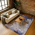 thumbnail image 7 of Addison Rugs Mayfield Premium Machine Washable Transitional Abstract Plum Rectangle Rug, 8' x 10', 7 of 7