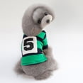 thumbnail image 3 of con Capucha Puppy Hoodie Perro ropa para deportiva Suministros para Perros Ropa Verde - XL Yuyangstore Sudadera con capucha de perro de mascota, 3 of 8
