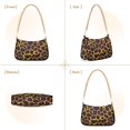 thumbnail image 7 of FORMRS Womens Shoulder Bag with Chain Strap Clutch Purse Cute Tote Handbag, Purple Leopard Print, 7 of 7