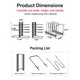 thumbnail image 5 of Estante organizador para ollas y sartenes MUDEELA, 8 niveles, ajustable, 5 of 6