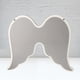 thumbnail image 2 of Espejo de pared decorativo nórdico acrílico y moderno lindo gafas de sol de pared alas de angel, 2 of 8