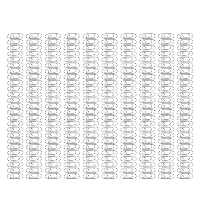 250pcs Coloured Paper Clips,Plastic Coated Metal Paperclips Paper Clips Clamps Paper Clips Clamps Document Paper Clips With Box For Office School