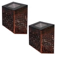 thumbnail image 2 of Lámpara Solar LED de Pared para Exterior, Luces de Jardín para Valla, Impermeable IP65, Decoración para Balcón, Patio y Jardín, 11x12 cm, 2 of 9