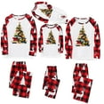 thumbnail image 7 of Your-Sty Christmas Tree Print Matching Family Sets Christmas Pajamas Set Xmas PJS Sleepwear Soft Christmas Matching Jammies, 7 of 7