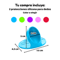 thumbnail image 2 of 4 Agarraderas Ollas Dedales De Silicona Para Cocina, 2 of 8