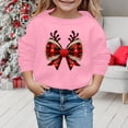 thumbnail image 2 of Chandail en Molleton pour Enfants à Manches Longues Imprimé Col Rond Mignon Chandail Coupe Décontractée Hauts Vêtements Chauds Automne Hiver Vêtements pour Garçons 5-6 Ans, 2 of 4