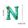 thumbnail image 3 of Wzzjkit 26 Alphabet Series 2D Acrylic Backpack Car Pendant Decoration Ornament, 3 of 7