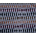 thumbnail image 4 of oneOone Polyester Lycra Fabric Argyle Ikat Printed Fabric 1 Yard 56 Inch Wide, 4 of 4