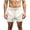 c01White, variant on USNSM Men's Fashion Shorts 5 Inch Inseam Drawstring Elastic Waist Lightweight Casual Summer Beach Shorts with Pockets White L