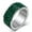 Dark Green, variant on 5 Rowes Engagement CZ Ring Women's Stainless Steel Silver Wedding Band Size 6-12