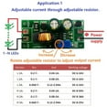 thumbnail image 4 of LD48AJTA LED Driver Module, 72W DC 6-50V 1-3A LED Driver Board LED Driver PWM Regulator LED Driver Power Transformer Constant Voltage and Current  Converter, 4 of 7