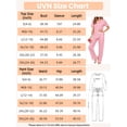 thumbnail image 3 of UVN Fall 2 Piece Pajamas for Women Short Sleeve Top and Long Pant Casual Button up Sleepwear Ladies Matching Set, 3 of 9