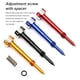 thumbnail image 5 of Kenally Tornillo de ajuste del carburador de la bicicleta de la suciedad de la motocicleta pernos de mezcla de combustible de aire de la motocicleta Accesorios para motos Azul Kenally VI017257-03B, 5 of 6