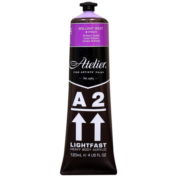 A>2 Chroma Lightfast Heavy Body Acrylic - Brilliant Violet