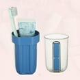 thumbnail image 6 of Unique Bargains Plastic Lightweight Toothbrush Travel Case Traveling for Travel Business 2.99"x2.83"x8.27" Blue, 6 of 6