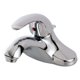 thumbnail image 1 of Kingston Brass Fb6541 Grifo De Baño Monomando De 4 Pulgadas, Cromado Pulido, 1 of 1