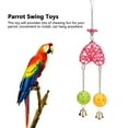 thumbnail image 3 of Toy, Plastic Bird Toy, Safe Heart Shape String Animals Pets For Parrots Birds, 3 of 8
