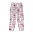 thumbnail image 5 of Xecao Easter Rabbit Women's Straight Lounge Pajama Pants: The Epitome of Relaxed Sleepwear, 5 of 9