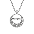 thumbnail image 1 of Elegante palabra pluviophile Collares Colgante Retro Moon Stars Jewelry Unbranded M, 1 of 3