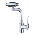 thumbnail image 1 of CAIROYAR Grifo de lavabo de cascada multifuncional, rociador de chorro de 4 modos, rotación de 360°, mezclador de agua caliente para baño, P9f8, 1 of 7
