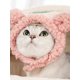 thumbnail image 2 of 1pc-Cat Hat, Cute Plush Cat Head Cover, Small Dog Hat, Warm And Cold Protection, 2 of 5