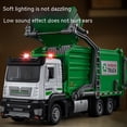 thumbnail image 4 of LNGOOR Simulated Alloy Front Garbage Truck  Toy Cleaning  Garbage Sorting Bin  Sanitation And Cleaning Engineering Model  Car Boy, 4 of 6