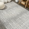 thumbnail image 5 of JONATHAN Y MOROCCAN HYPE 8 x 10 Area Rug, Skoura Bold Stripe - Beige/Dark Gray, MOH305A-8, 5 of 10