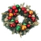 thumbnail image 4 of Decoraciones de coronas navideñas, coronas navideñas para la puerta principal, coronas navideñas para exteriores, hechas para durar, 4 of 12