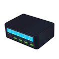 thumbnail image 1 of Multiple USB Charger,50W 5 Port Desktop Charger Charging Station Multi Port Travel Fast Wall Charger Hub With LCD Display For Smart Phones, Tablet And More ,Multi-Device Charger, 1 of 7