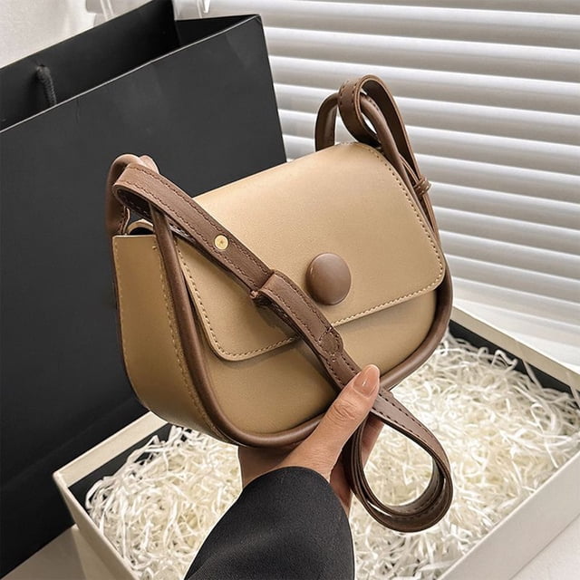 Xihbxyly Bolso de Hombro de Moda, Elegante Bolso de Pu, Versátil Bolso Bandolera, Ajustable, Ideal para Ir de Compras, Ideal para El Trabajo, Regalo para Mujer, Elegante Accesorio Informal.