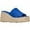 Royal Blue, variant on Women's Wedge Sandal Espadrille Platform Slip On Open Toe Wedge Heel Sandals