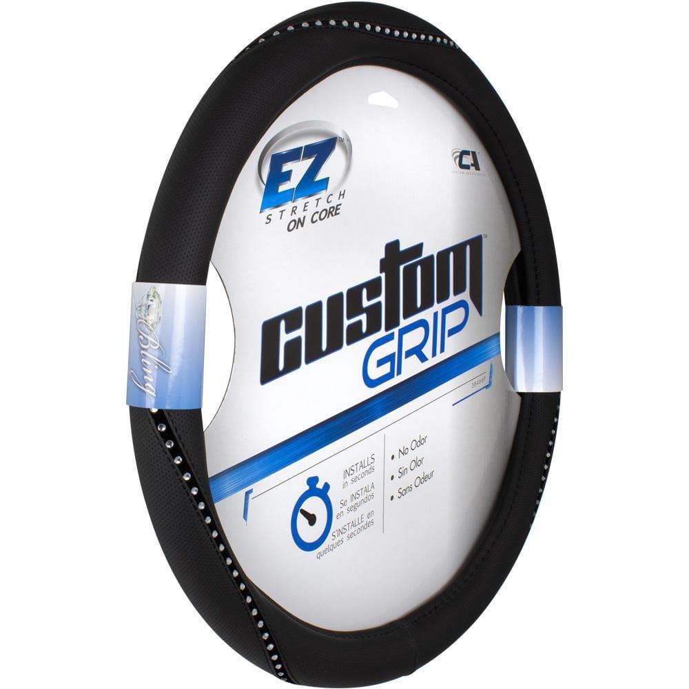 Custom Grip Couvre volant noir Rope Bling TPE Core Couvre volant noir Rope Bling TPE Core