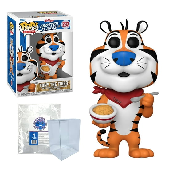 Funko Pop! Tony The Tiger (1984) #232 Vinyl Figure Bundled with Blue Salamander Emporium Protective Case