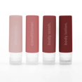 thumbnail image 1 of Mine, Silicone Travel Bottle Set, Assorted Pink, 1 of 4