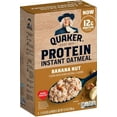 thumbnail image 3 of Quaker Instant Oatmeal Protein Banana Nut 2.15 oz each 6 count (Pack of 6), 3 of 7