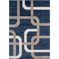 thumbnail image 1 of Ladole Rugs Anatolia Collection Geometric Vintage Design Area Rug - Soft Amazing 2x4 Doormat for Dining, Bedroom, and Living Room - Blue and Beige, 2x3, 2' x 3'3"(60 x 100cm), 1 of 5