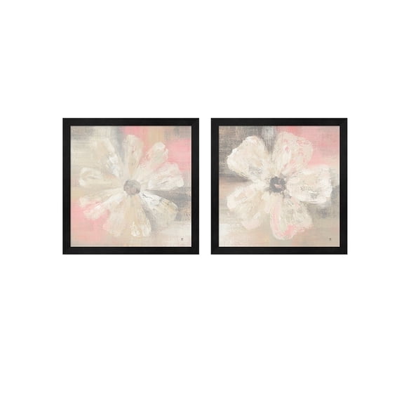 Metaverse Studio Mousseau 'Nimbus Bloom' Framed Art (Set of 2)