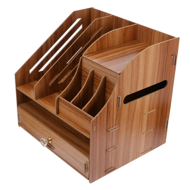 WEUVEB Plastic Storage Box Simple Office General Users 1Pcs 9.82x9.43x8.65In