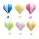 thumbnail image 4 of KAKOWELY faroles de papel con forma de globo aerostático, plegables, para decoración de fiestas, bodas y mercado (color aleatorio)., 4 of 5