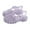 Purple, variant on Quealent Toddler Girls Jelly Shoes Soft Unisex-Child Boys Jellies Sandals Rubber Sole Closed Toe Beach Summer Mary Jane Kids Princess Dress Flat Purple for Size 10