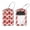 multicolored 5, variant on PhooArto 2 Pcs Cartoon Dog Corgis Love Heart Pattern Luggage Tag for Suitcases, Leather Baggage Tags Identifiers for Travel, Stainless Steel Loop Name ID Label for Women Bag Backpack