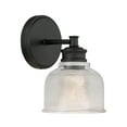 thumbnail image 5 of Trade Winds Addison 1-Light Wall Sconce in Matte Black, 5 of 5