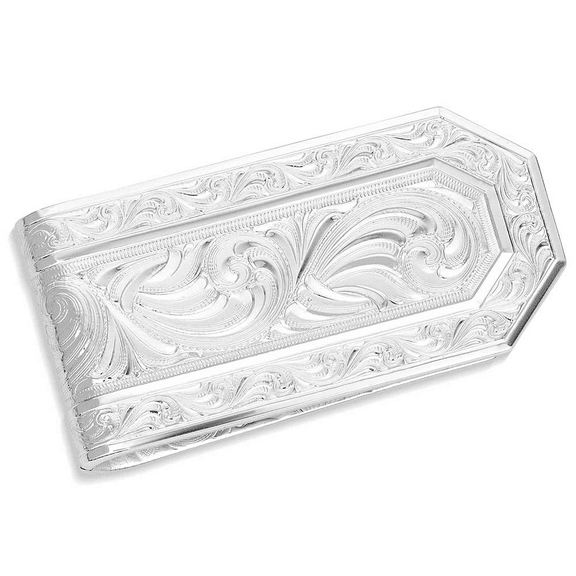 Montana Silversmiths Out West Money Clip - Accessories Wallet  - Mcl6149Nf