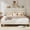 Beige, variant on Bolvdo Queen Bed Frame with Velvet Upholstered Headboard, Metal Support, No Box Spring Needed, Noise Free, Easy Assembly, Beige