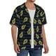 thumbnail image 2 of Fotbe Avocado Camisa Estampada de Manga Corta para Hombre, Casual de Verano, Estilo Playero, Sin Arrugas-Large, 2 of 5