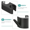 thumbnail image 5 of Shower Pipe Hook Slider Clip Head Base Punch- Clamp Dual Buckles Tube Holder, 5 of 6